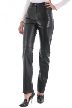 Notre collection pantalon cuir femme - Achetez votre Legging cuir femme -  Milpau