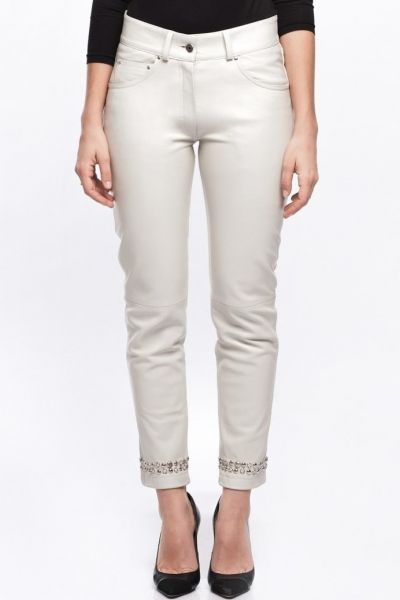 GIORGIO 501F Slim Strass Blanc 