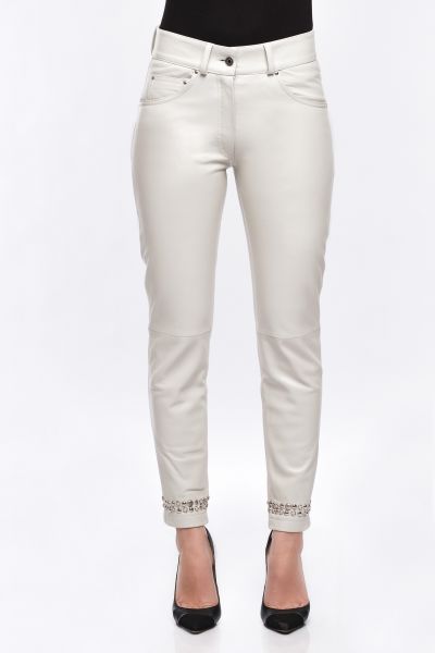 GIORGIO 501F Slim Strass Blanc 